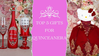 What are 5 typical gifts that are given to the quinceañera?