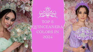 Top 5 Quinceañera colors in 2024