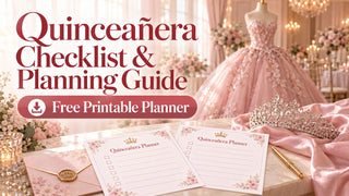 Quinceañera Checklist & Planning Guide (Free Printable Planner)