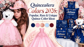 Quinceañera Colors 2026: Popular, Rare & Unique Quince Color Ideas