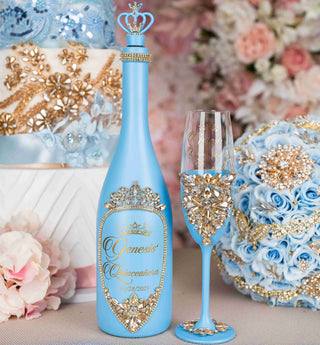 Bottle + 1 glass