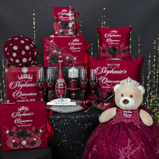 Burgundy Black | Vampire Quinceanera