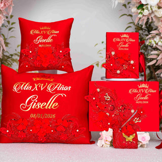 Package of Pillows, Guest Book and Bible