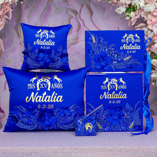 Package of 2 Pillows, Guest Book and Photo Album