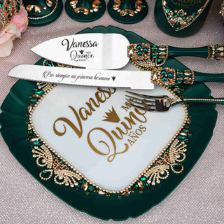 Quinceañera Cake Knife Set