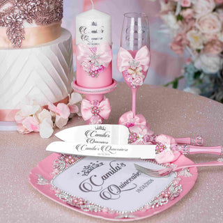 Set with candle