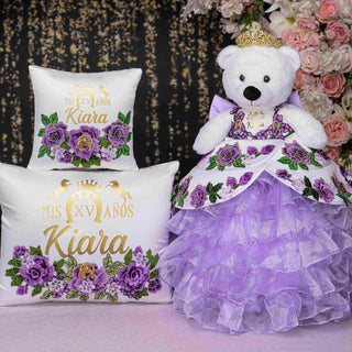 White & Lilac Charro