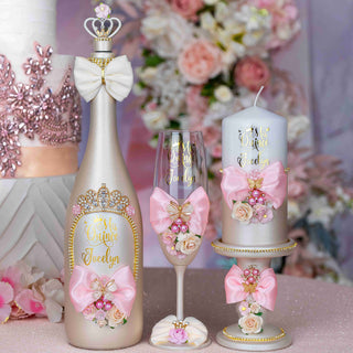 Bottle+glass+candle