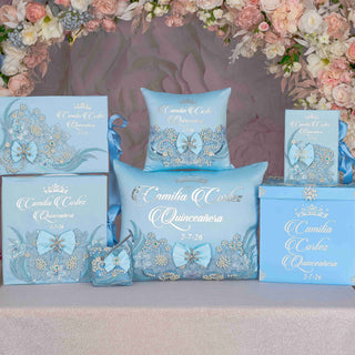 Package of Pillows, Card Box, Guest Book, Album and Bible