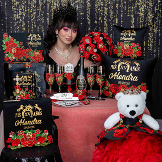 Black and Red Charro
