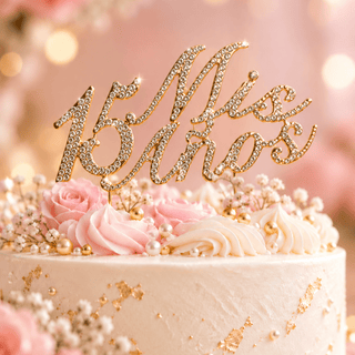 Quinceañera & Sweet 16 Cake Toppers