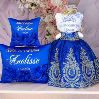 Doll + 2 Pillows