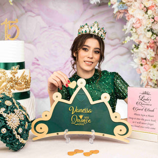 Tiara Shaped Guest Book