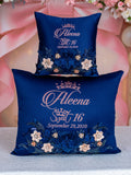 Navy Blue with Rose Gold Quinceanera package 1