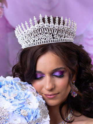Silver Quinceanera Corona