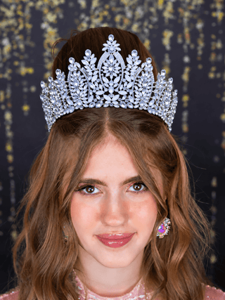 Light Blue Quinceanera crown
