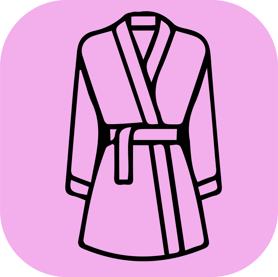 Personalized Quinceanera Robes & Slippers | Elegant Quince Bata ...