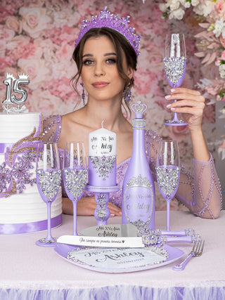 Lilac full quinceanera package