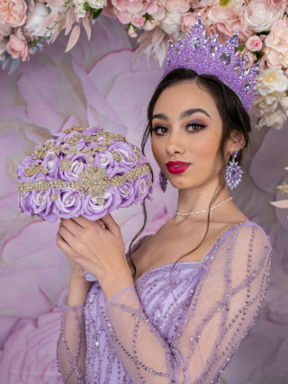 Lavender Quinceanera Biblia