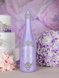 Lilac quinceanera bottle