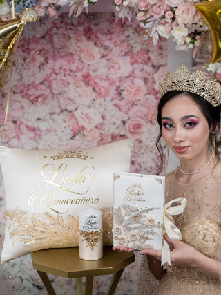 Gold Quinceanera Bible