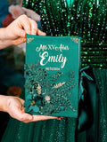 Green Quinceanera Bible