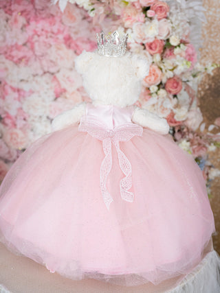 Light Pink last teddy bear for quinceanera