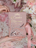 Rose Gold Quinceanera Bible