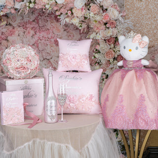 Bubble gum pink Kitty for Quinceanera