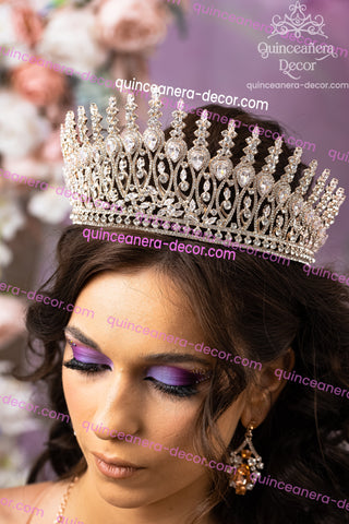 Gold Quinceanera Corona