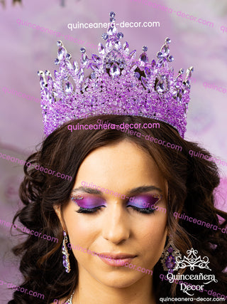 Lilac Quinceanera Crown