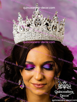 Silver Quinceanera Crown