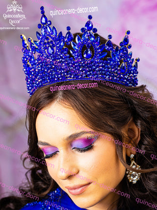 Royal Blue Quinceanera Corona