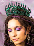 Green Quinceanera Corona, crowns for quinceaneras, sweet 16 hairstyles with crown, sweet 15 crown