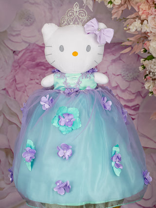 Mint Lilac Kitty for quinceanera