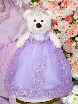 Lilac el Ultimo Oso de Peluche for quinceanera