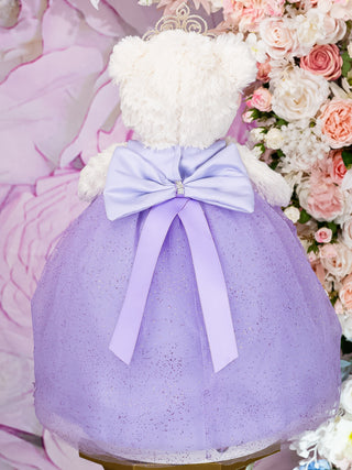 Lilac el Ultimo Oso de Peluche for quinceanera