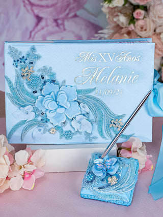 Azul celeste Quinceanera package