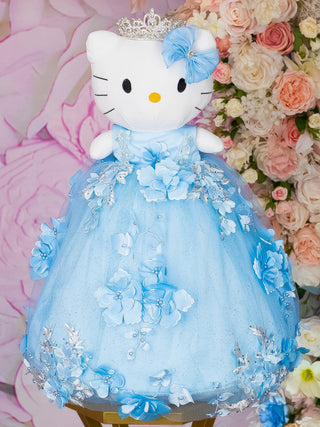 Light blue Kitty for quinceanera