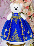 Azul real last teddy bear for quinceanera