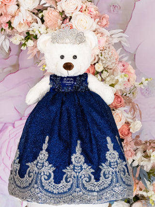 Navy Blue Quinceanera Bible & Guest Book with Pen Navy Blue Quinceanera Bible & Guest Book with Pen
