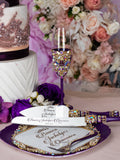 Plum Quinceanera Brindis Package (5 pcs)