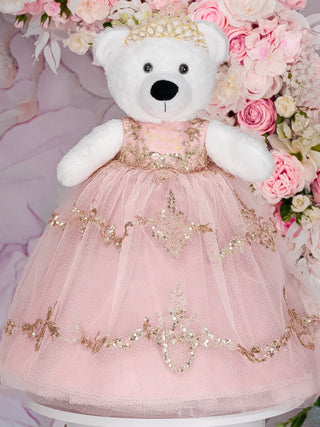 Rose Gold el Ultimo Oso de Peluche for quinceanera