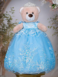 Light blue with butterflies Kitty for quinceanera