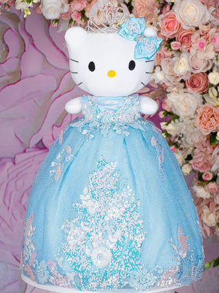 Light blue Kitty for Quinceanera