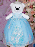 Light blue Teddy Bear for Quinceanera