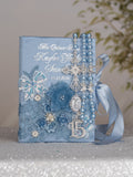 Fuchsia quinceanera pillows set Kitty design