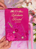 Fuchsia Quinceanera Bible