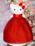 Red last toy Kitty for quinceanera