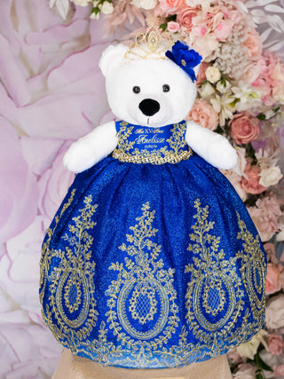 Royal Blue gold quinceanera guest book with pen / quinceanera-decor Royal Blue gold quinceanera guest book with pen / quinceanera-decor